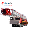 SINOTAI ZJ20 plataforma de perfuração montada em caminhão / plataforma de workover XJ650